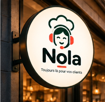 Logo Nola : toujours là pour vos clients